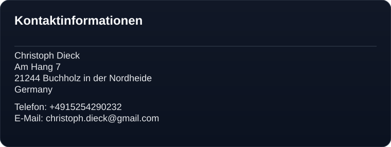 Kontaktinformationen (Bild)